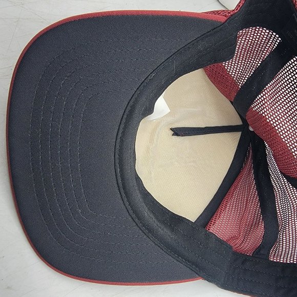 Fox Racing Repented Adults Dark Red Trucker Hat Breathable Adjustable Comfort - Picture 10 of 10